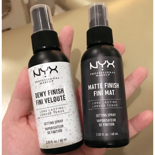 Xịt khóa lớp trang điểm NYX long lasting longue tenue 60ml matte finish/dewy finish cho da dầu, da