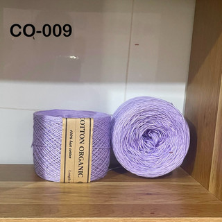 Sợi hè cotton organic 100% đan móc (cuộn 200gr)