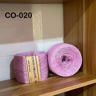 Sợi hè cotton organic 100% đan móc (cuộn 200gr)