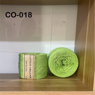Sợi hè cotton organic 100% đan móc (cuộn 200gr)