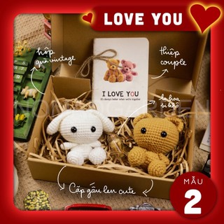 SET Quà Tình Yêu Couple Love Vintage Valentine - By Nomad Garden