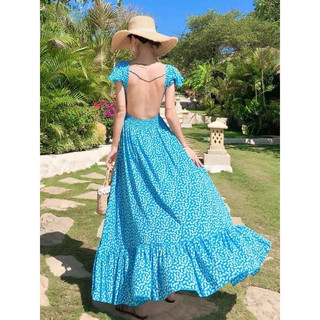 Sẵn ship🔥qccc💥 đầm maxi chất đũi lụa mịn sang chảnh