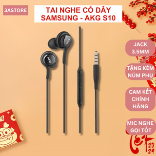 Tai nghe có dây samsung akg s10 chính hãng nhét tai gaming S10 Plus S8, S9, Note 8, Note 9, S10 3astore