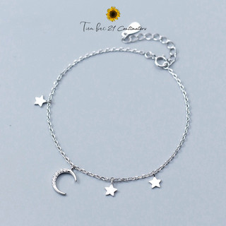 Lắc tay bạc Moon star, Lắc tay Tiệm bạc 21 Centimeters