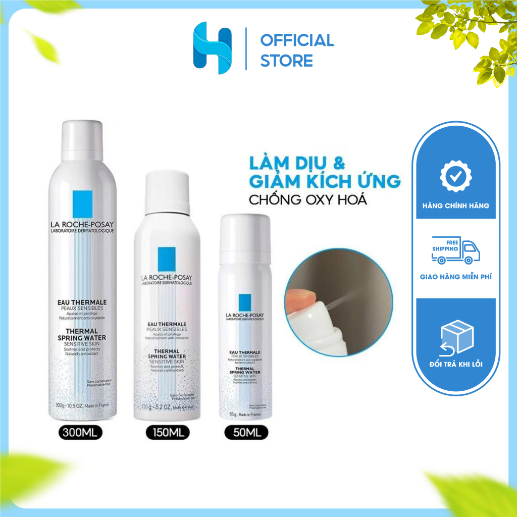 XỊT KHOÁNG La Roche-Posay Giúp Làm Dịu & Bảo Vệ Da