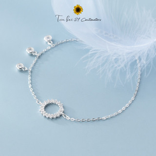 Lắc tay bạc Triple Diamond, Lắc tay Tiệm bạc 21 Centimeters