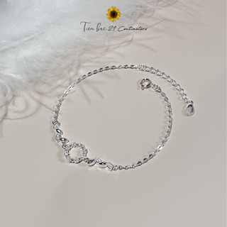 Lắc tay bạc Nguyệt Quế, Lắc tay Tiệm bạc 21 Centimeters