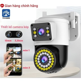 Camrera Yoosee 2 Mắt PTZ Có Màu, Thân Xoay, Đàm Thoại 2 Chiều, Báo Động Chống Trộm