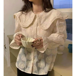 Vải nến thêu hoa hồng