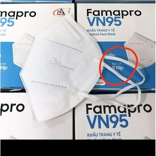 Khẩu trang y tế kháng khuẩn 5 lớp Famapro VN95