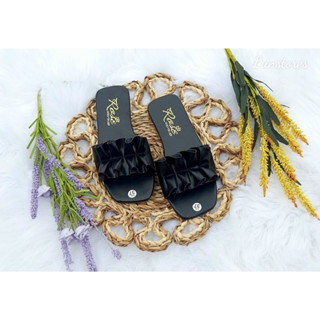 DÉP LÊ NỮ QUAI NGANG / CHÉO NHÚNG MỀM FROM MANG ÔM CHÂN