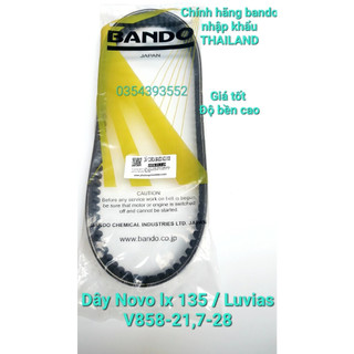 Dây curoa novo 123 novo 456 luvias chính hãng bando