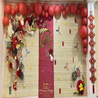 Mành Trúc Trang Trí 1,5m x 2m Phụ Kiện Decor Background Studio Phông Nền Chụp Ảnh Mành Trang Trí Tết