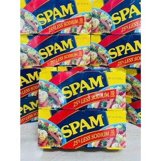 Thịt hộp Spam 25% Less Sodium Mỹ