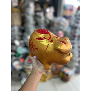 Heo đất vàng có chữ Tài Lộc nhiều size