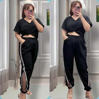 Quần Dài Thể Thao phối lưới Bigsize 60kg đến 95kg