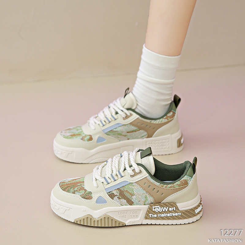 Giày thể thao nữ, giày dạo phố sinh viên phong cách Hàn Quốc 12277