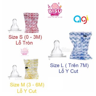 Núm vú Cổ Hẹp cho bé AGI SIZE S, M, L
