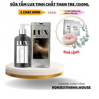 Sữa tắm lux tinh chất than tre soherbs 250ml