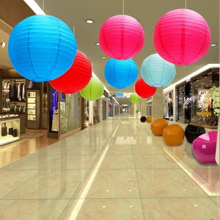 Đèn lồng Vải Lụa size lớn tròn 40cm/30cm