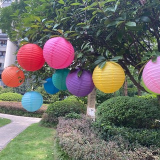 Đèn lồng Vải Lụa size lớn tròn 40cm/30cm