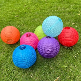 Đèn lồng Vải Lụa size lớn tròn 40cm/30cm