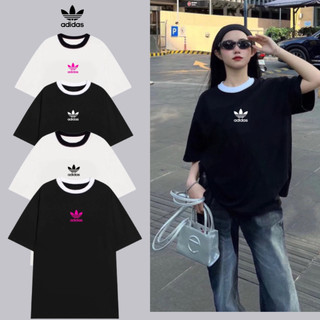 Áo thun adidas basic latizia , áo thun unisex nam nữ form rộng 100% cotton xịn t007