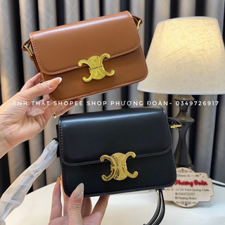  Túi CL da trơn khoá đồng size 18cm-20cm kèm hộp