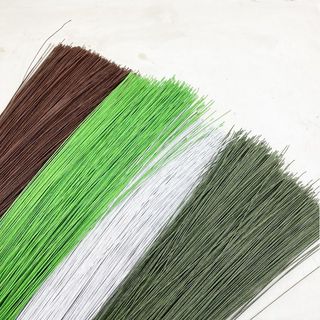 Bó 20 -100 sợi kẽm giấy #26 làm hoa đủ màu