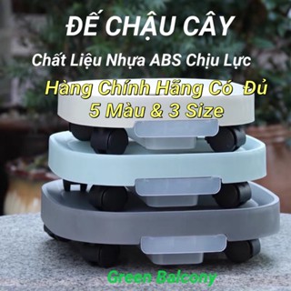 Đế Kê Chậu Cây, Đế Lót Chậu Cây Có Bánh Xe Di Chuyển Đa Năng Và khay hứng nước tiện lợi