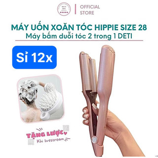 Máy uốn tóc tạo sóng hippie 3 trục