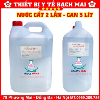 Nước cất tinh khiết - nước cất 1 lần - nước cất 2 lần