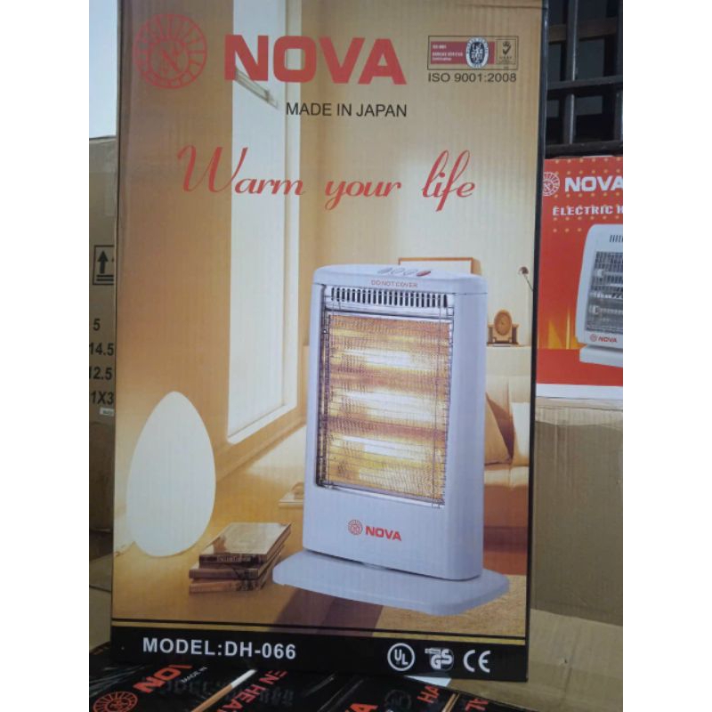 quạt sưởi 3 bóng nova