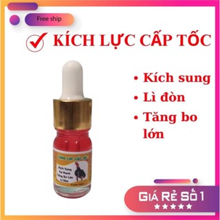 Kích lực cấp tốc gà đá chai 5ml