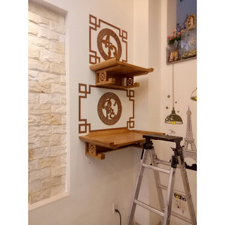 ốp tròn chỉ viền bàn thờ