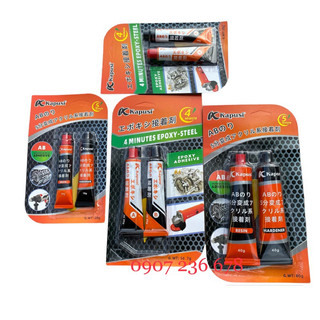 Keo dán 2 thành phần ab, keo epoxy, keo acrylic, keo dán đa năng kapusi