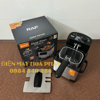 Bếp chiên nhúng điện mini raf 1,5l