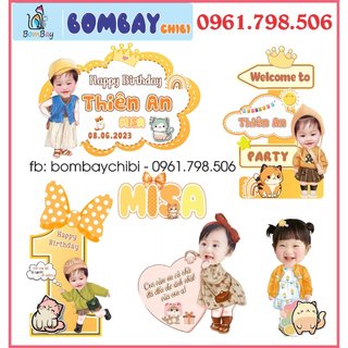 Combo Chibi chủ đề Mèo cho bé gái