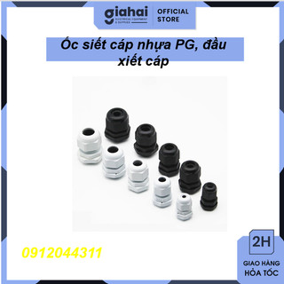 Ốc siết cáp nhựa pg, đầu xiết cáp , nút xiết pg tbd59