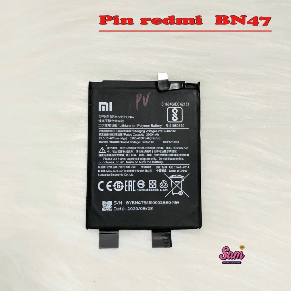 Pin Xiaomi BN4A / BN47 / BN46 / BN45 / BN44 / BN43 / BN42 / BN41 / BN40
