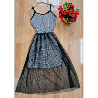 Đầm nhún ngực hai dây