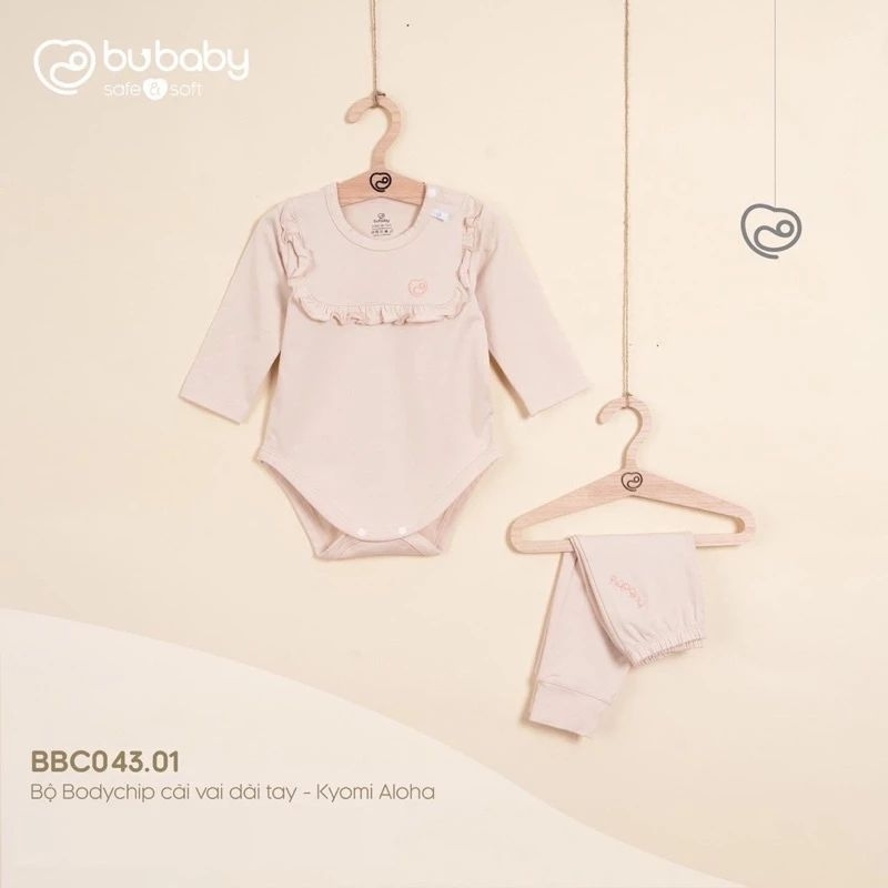 bộ body chip dài tay quần dài bubaby