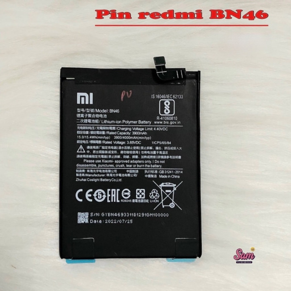 Pin Xiaomi BN4A / BN47 / BN46 / BN45 / BN44 / BN43 / BN42 / BN41 / BN40