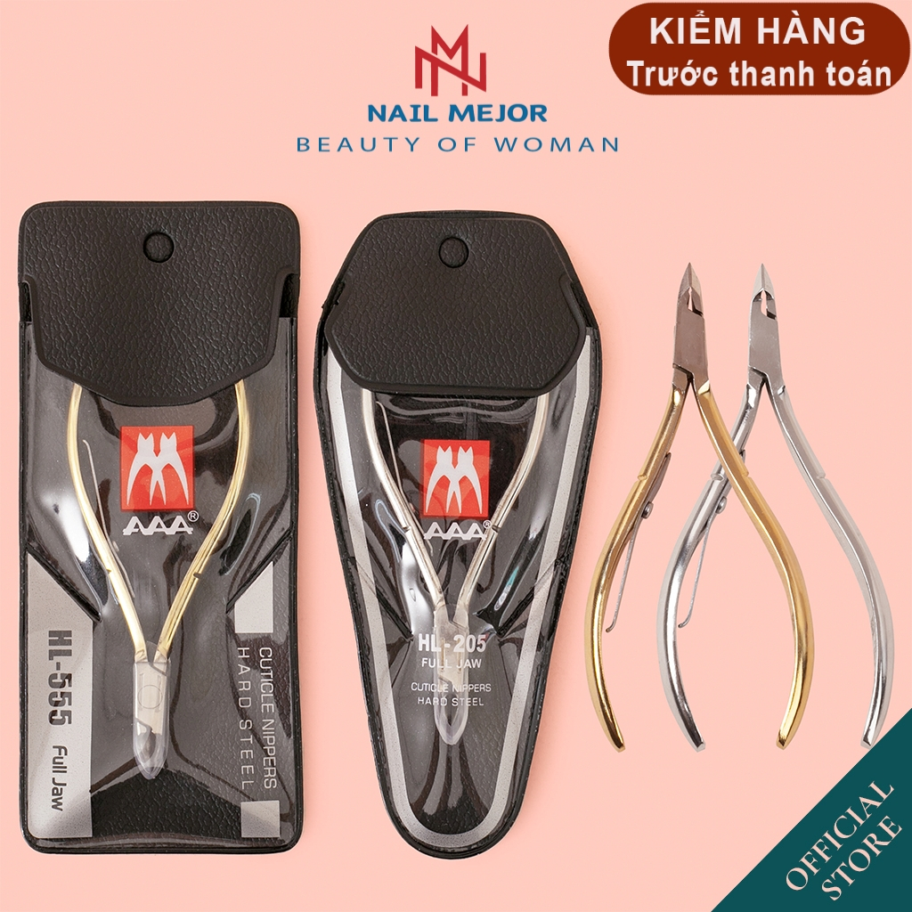 Kìm nhặt da AAA , kìm cắt da bán nguyệt làm nail chuyên dụng