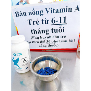 (Hàng chuẩn Bộ Y Tế) Vitamin A 200000 IU (1 viên đỏ)