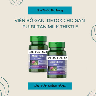 Đủ bill- viên uống bổ gan, detox gan puritan