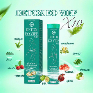 Sủi Giảm Cân Odiva Detox X10 Vị Dâu Mẫu Mới -Hỗ trợ giảm mỡ vùng bụng an toàn hiệu quả