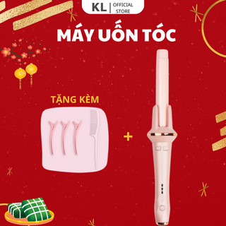 Máy uốn tóc xoăn tự động cao cấp chất liệu gốm sứ 28mm-KHANHLY