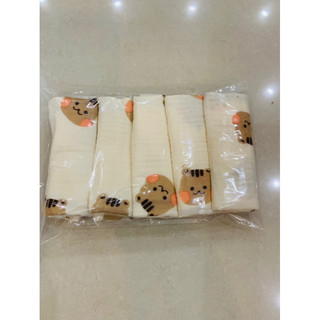 set 5 khăn xô mềm mại 2 lớp