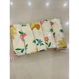 set 5 khăn xô mềm mại 2 lớp